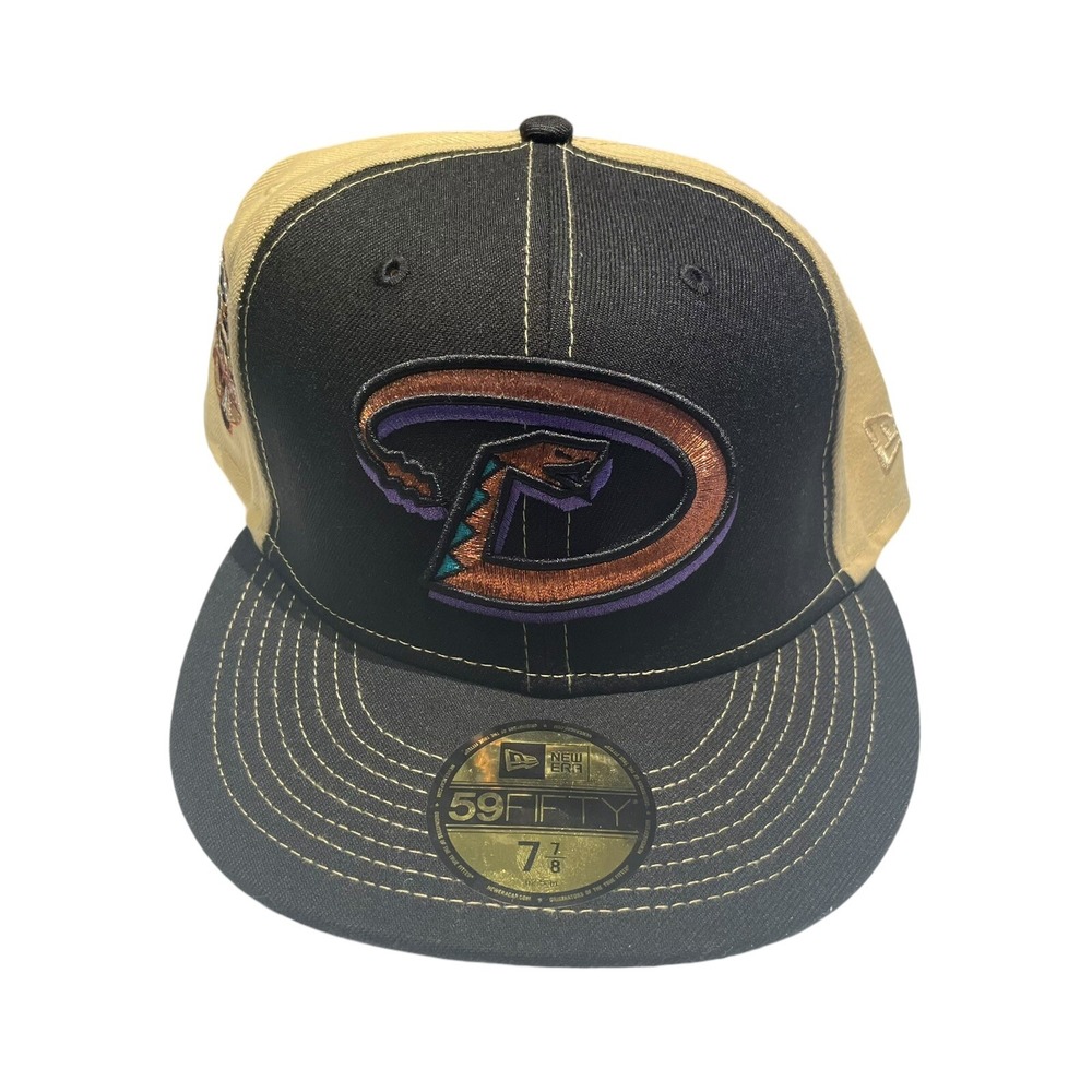 Arizona Diamondbacks 25th Anniversary New Era 59Fifty‎ Hat Dred-Head Size 7 7/8